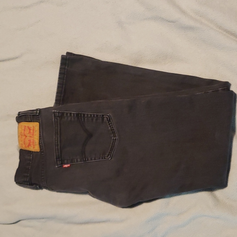 Jeans Mens Levi 514 31-32 black